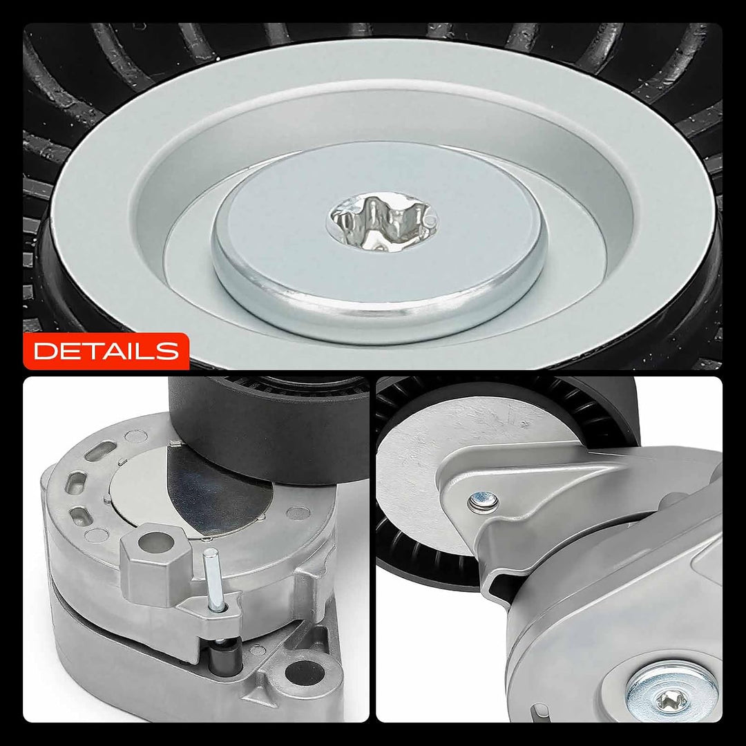 Belt Tensioner with Pulley for Mitsubishi Outlander 3.0L V6 - Just Closeouts Canada Inc.