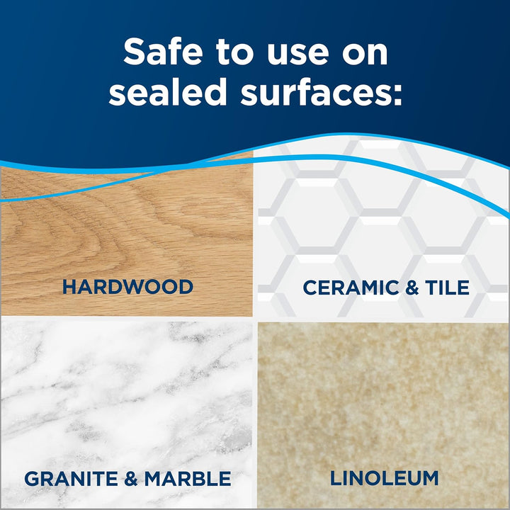 Bissell Symphony Vacuum for Hardwood and Tile Floors, 4 Pads Included, 1132A Steam mop - Just Closeouts Canada Inc.