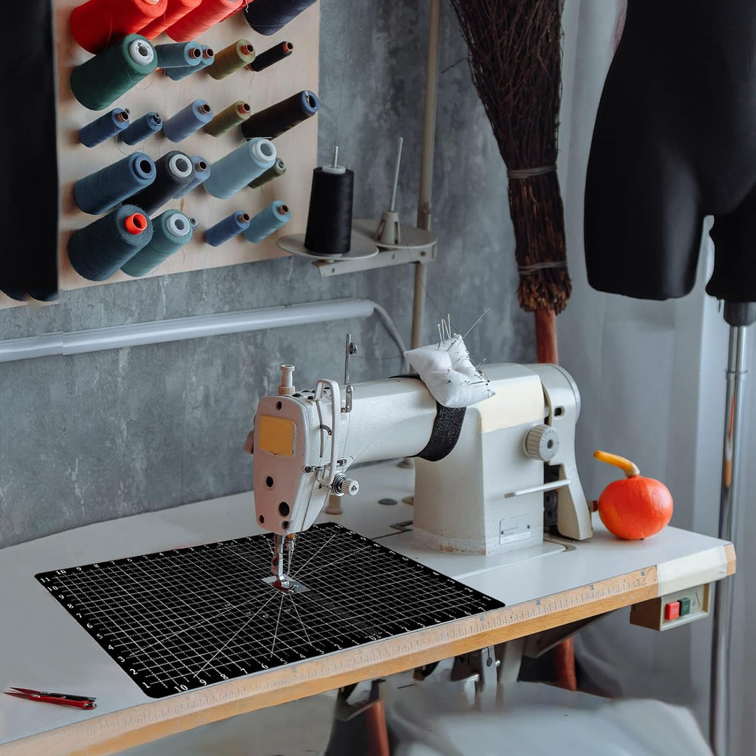 Black 12 × 20-Inch Quilting Slider Mat with Tacky Back - Just Closeouts Canada Inc.X0030IJWTP