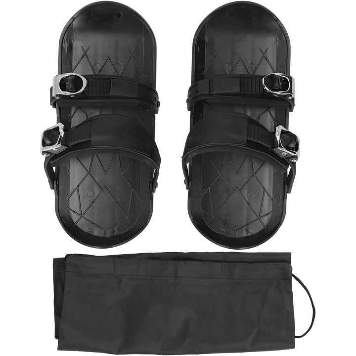Black Adjustable Mini Ski Skates, 14.2-Inch Pair - Just Closeouts Canada Inc.X004PX1NZP