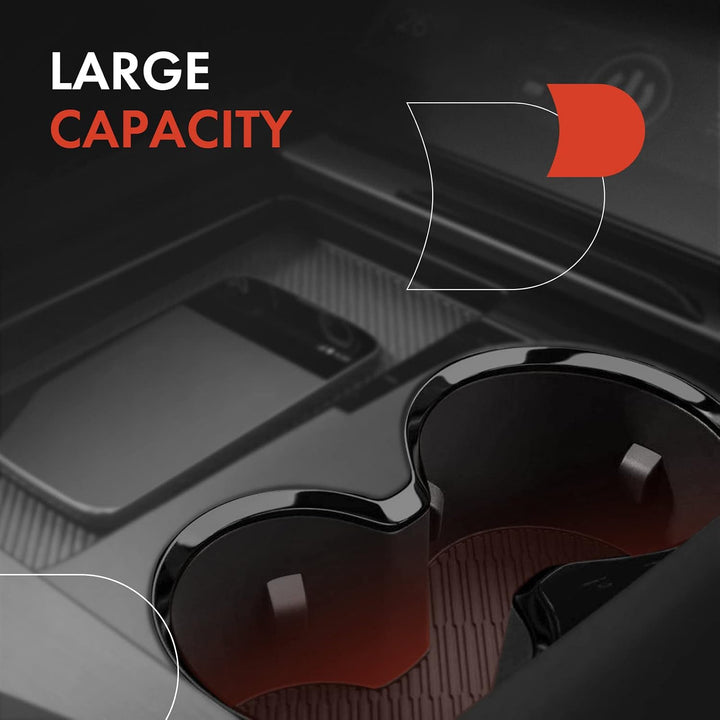 Black Front Console Dual Cup Holder for BMW E46 3 Series - Just Closeouts Canada Inc.