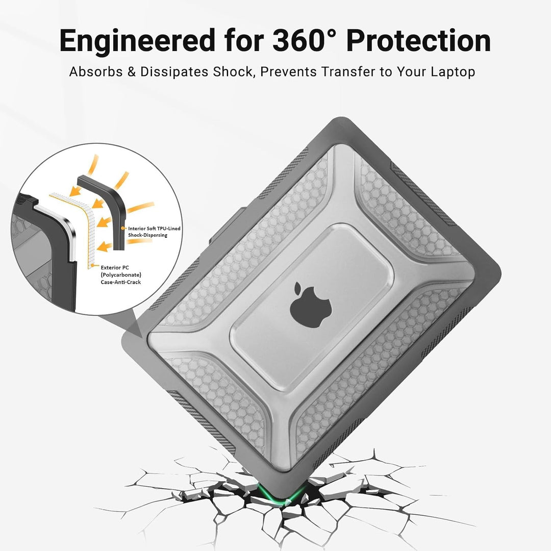 Black Honeycomb Kickstand Case for 13.6-Inch Air Models - Just Closeouts Canada Inc.