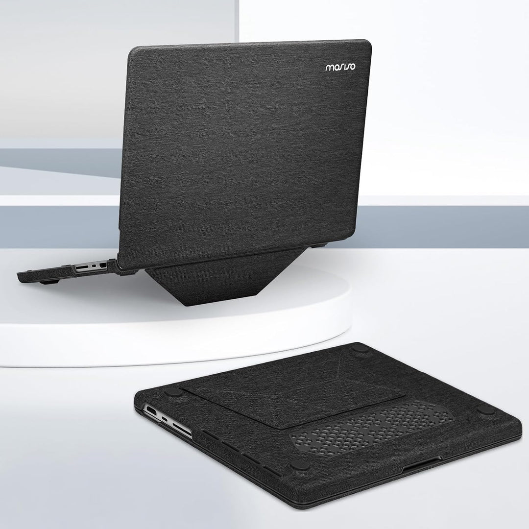 Black Knit-Fabric Kickstand Case for 14-Inch Pro Models - Just Closeouts Canada Inc.