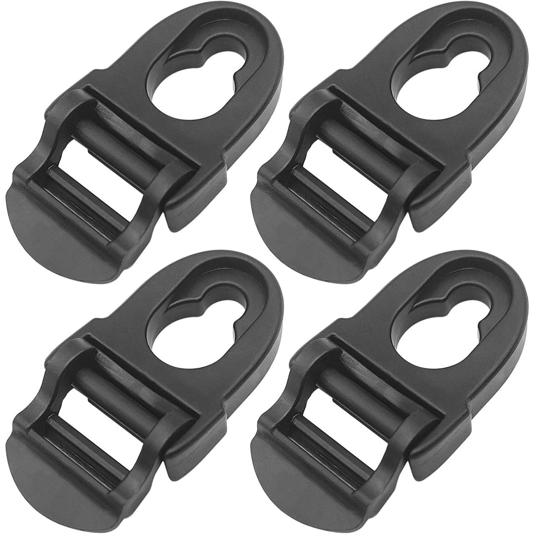 Black Nylon Kayak Seat Strap Clips, 4-Pack - Just Closeouts Canada Inc.X004XWLZND