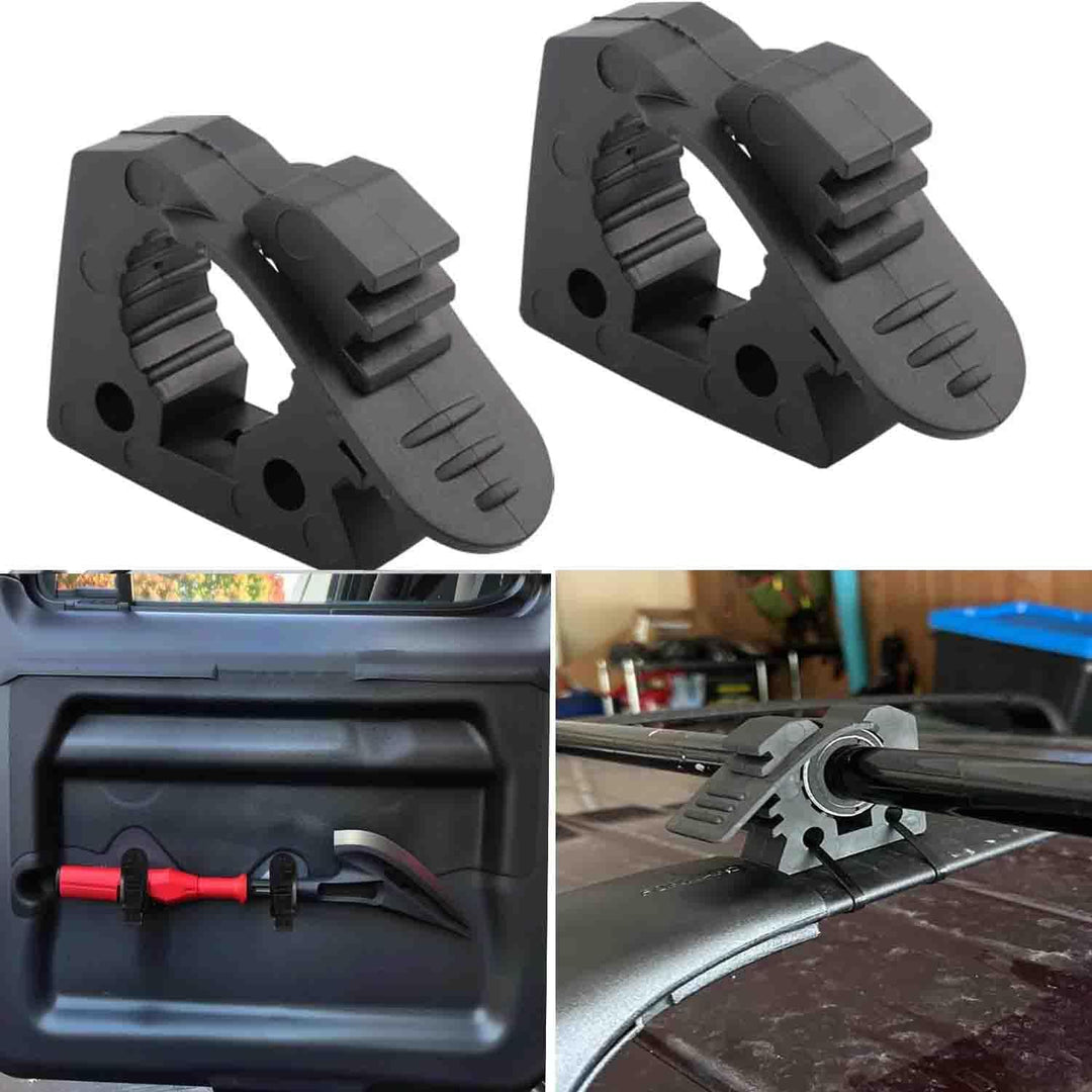 Black Quick-Release Shovel & Axe Handle Mounts, 2-Pack - Just Closeouts Canada Inc.X004OUOB2L