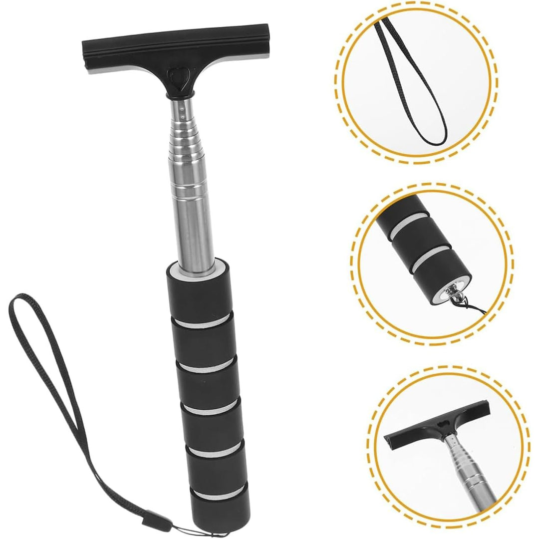 Black Telescopic Car Mirror Squeegee, 22–98 cm - Just Closeouts Canada Inc.X00463EYTB