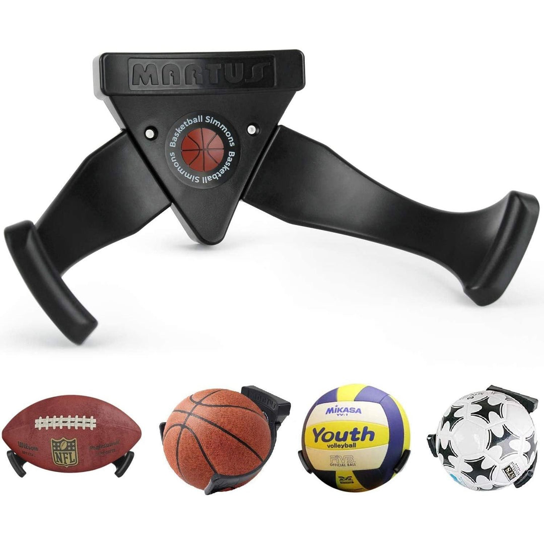 Black Wall-Mounted Sports Ball Claw Holder - Just Closeouts Canada Inc.X004OGH3CP
