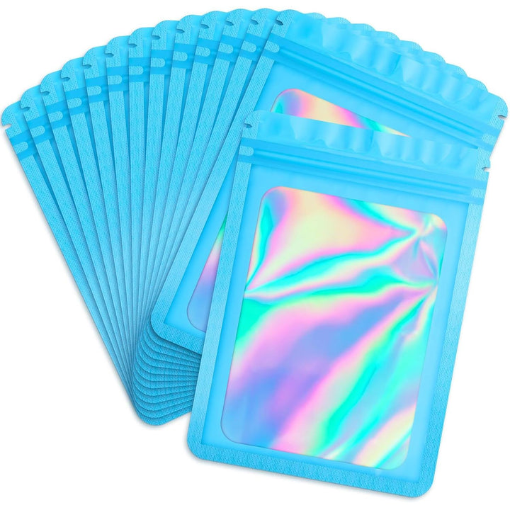 Blue Resealable Bags, 4 x 6 in, 100-Pack - Just Closeouts Canada Inc.