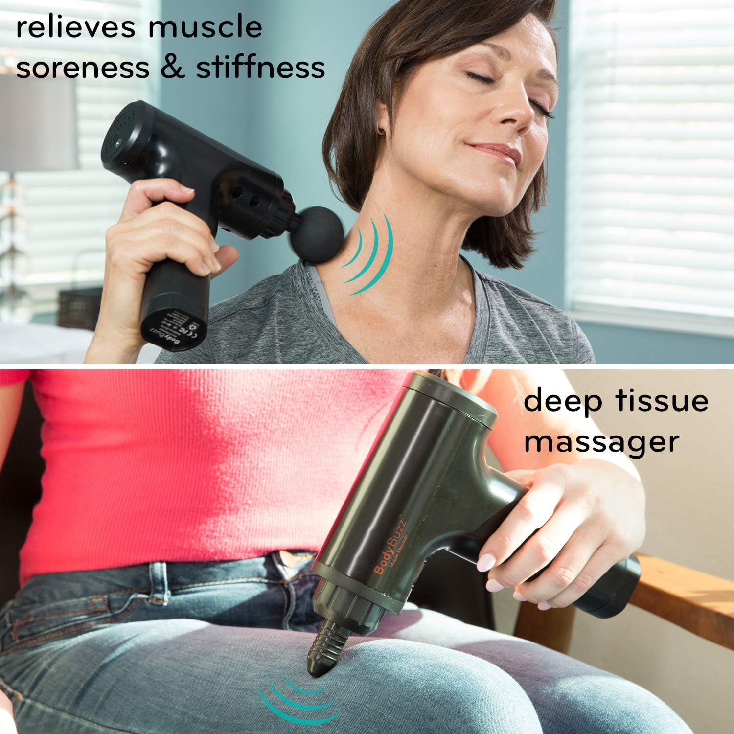 Body Buzz Muscle Massager Massage Gun Just Closeouts Canada Inc