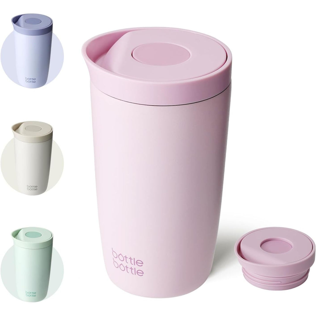 Bottle Bottle Travel Mug, Pink, 350ML - Just Closeouts Canada Inc.
