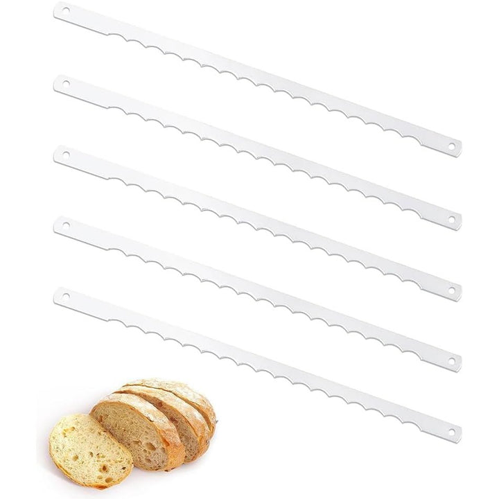 Stainless serrated bread knife replacement blade, source view 1