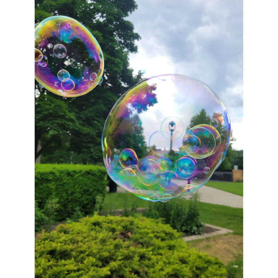 Bubble Blower Toy for Kids | Crazy Yoobbles Bubble - in - Bubble Machine, B321 - Just Closeouts Canada Inc.4897112323211