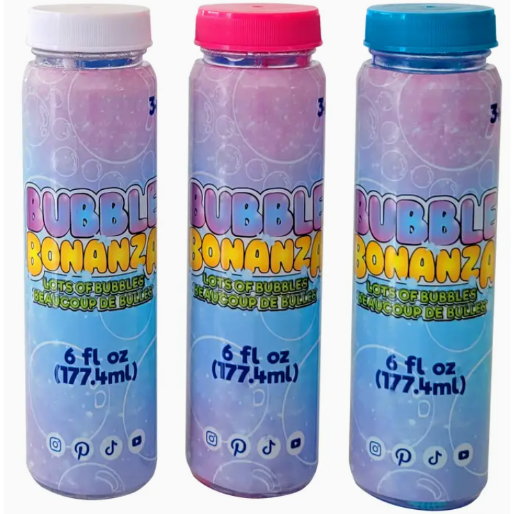 Bubble Bonanza 6oz bottles 4 Pack, B315 - Just Closeouts Canada Inc.4897112323150