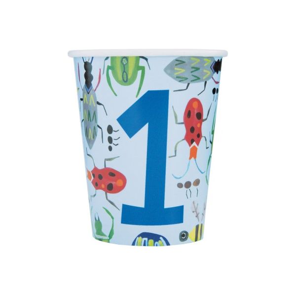 Bug 1st Birthday Cups, 8pk - Just Closeouts Canada Inc.011179733460