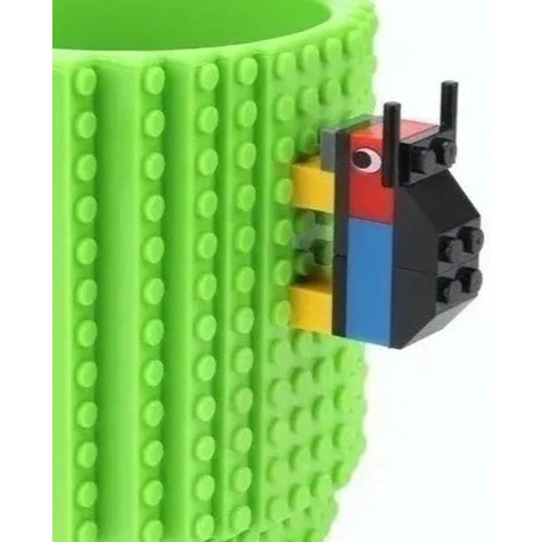 Building Blocks Cup, Reusable Brick Party Kids Cup, Creative DIY Cup Unique Pen Holder, Novelty Gifts for Kids Adults Birthday Xmas - Just Closeouts Canada Inc.