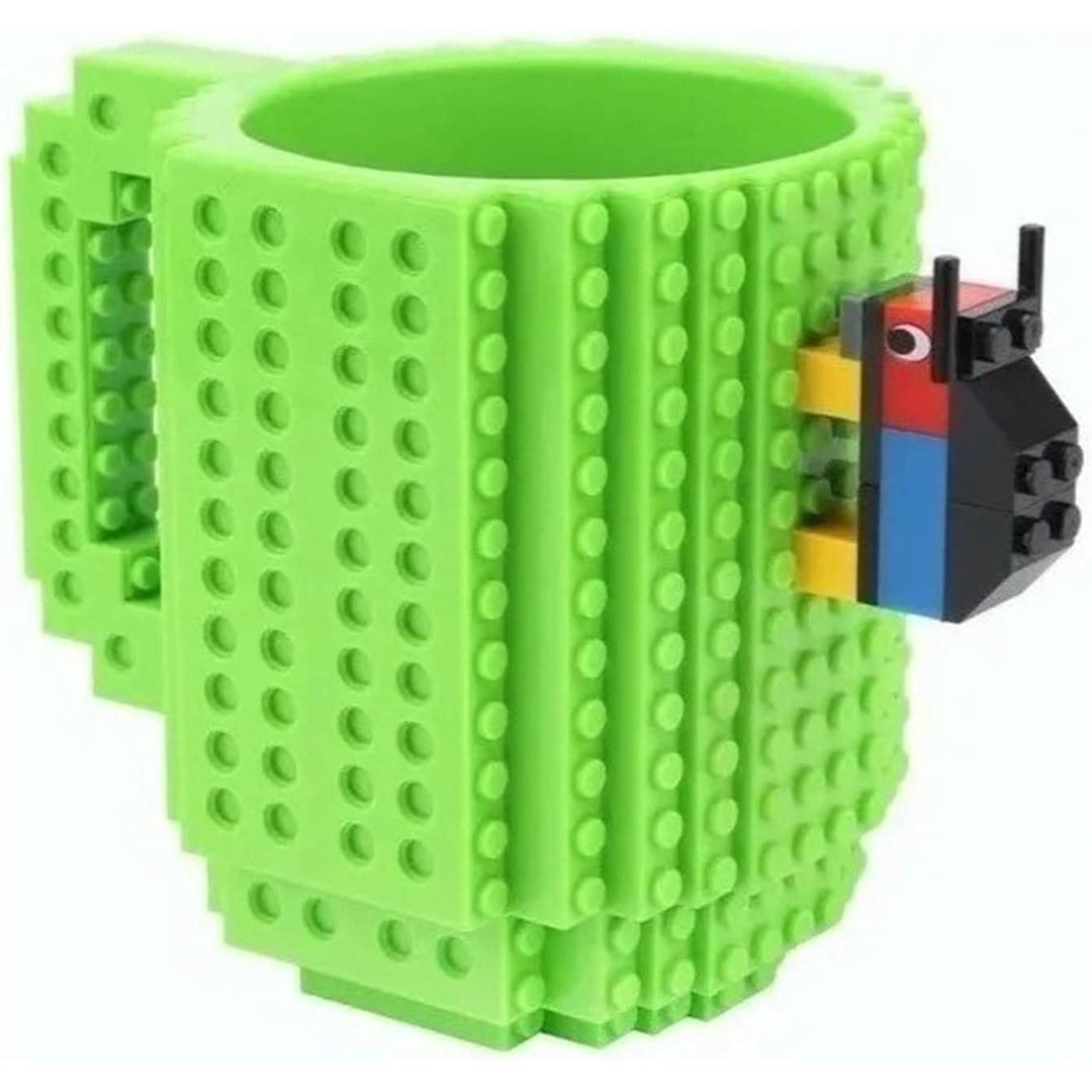 Building Blocks Cup, Reusable Brick Party Kids Cup, Creative DIY Cup Unique Pen Holder, Novelty Gifts for Kids Adults Birthday Xmas - Just Closeouts Canada Inc.
