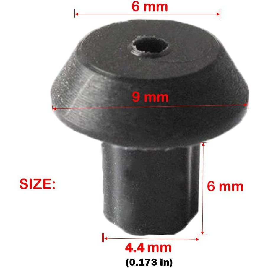 Burner Grate Rubber Feet – 32 Pack, WB02K0101 Replacement - Just Closeouts Canada Inc.