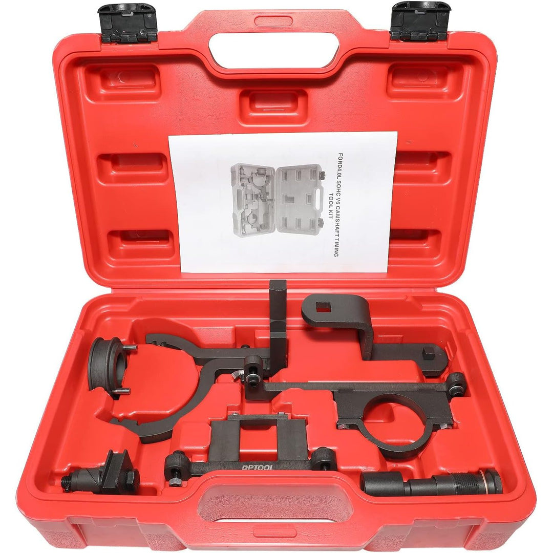 Camshaft Timing Tool Kit Compatible with Ford Land Rover Explorer Mustang Ranger Mercury Mountaineer Mazda 4.0L 4015CC SOHC V6 8 Pieces - Just Closeouts Canada Inc.B07RPSLK3V