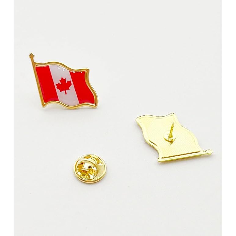 Canada Lapel Pin for Travel, Canadian Maple Leave Pin Brooches Bulk Canada Maple - Leaf Pins - Just Closeouts Canada Inc.