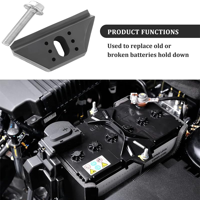 Car Battery Hold-Down Base Clamp with Bolt - Just Closeouts Canada Inc.X004HKGUPT
