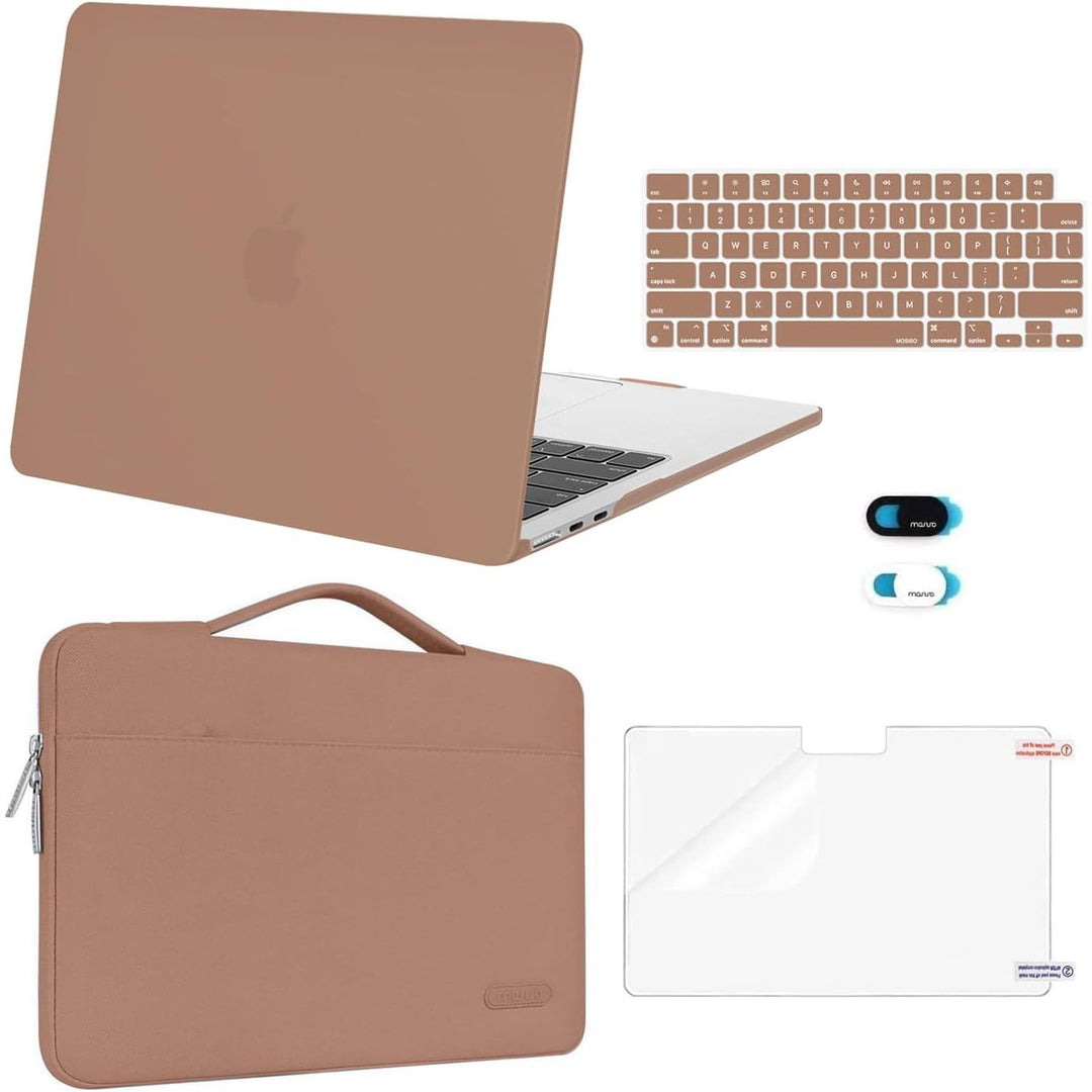 Caramel-Brown Case and Sleeve Kit for 13.6-Inch Air Models - Just Closeouts Canada Inc.