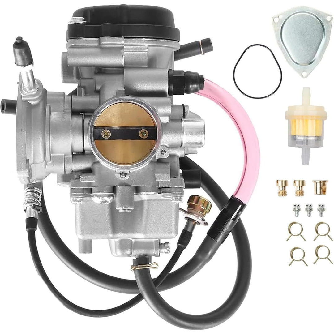 Carburetor Carb for ATV Yamaha 2000 - 2006 Kodiak 400 YFM400 & Big Bear 400, 2004 - 2006 Bruin 350, 2007 - 2011 Grizzly 350, 2007 - 2012 Grizzly 450, 2006 - 2009 Wolverine 350, 2007 - 2010 Wolverine 450 - Just Closeouts Canada Inc.