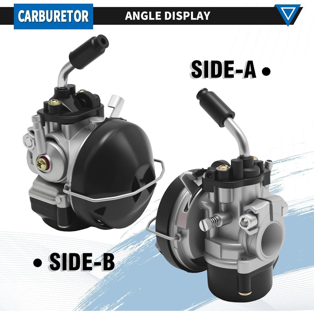 Carburetor for Dellorto Style SHA 14:12P for Tomos A35 TX50 A-35 Replacement for 2FM-090-047 - Just Closeouts Canada Inc.