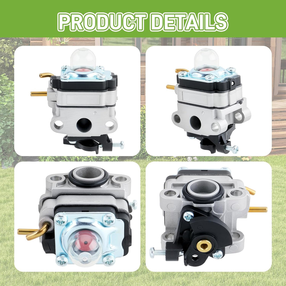 Carburetor Kit for Homelite UT33600 / UT33650 26cc Trimmers - Just Closeouts Canada Inc.