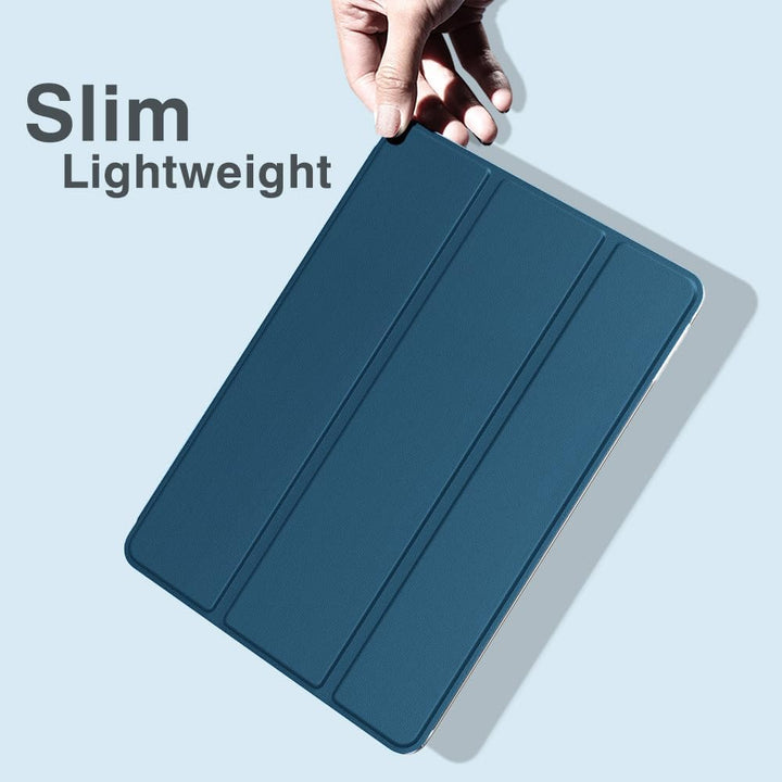 Case for iPad 9th Generation 2021/ iPad 8th Generation 2020/ iPad 7th Generation 2019, Soft Frosted Back Cover Slim Shell Case with Stand for iPad 10.2 inch,Auto Wake/Sleep, Cobalt Blue - Just Closeouts Canada Inc.