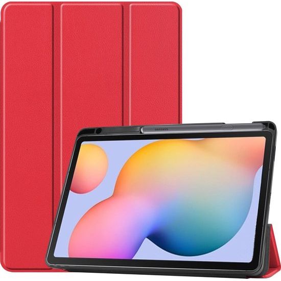 Case Fot Samsung Galaxy Tab S6 Lite 10.4 2020 With Pen Holder, Red - Just Closeouts Canada Inc.