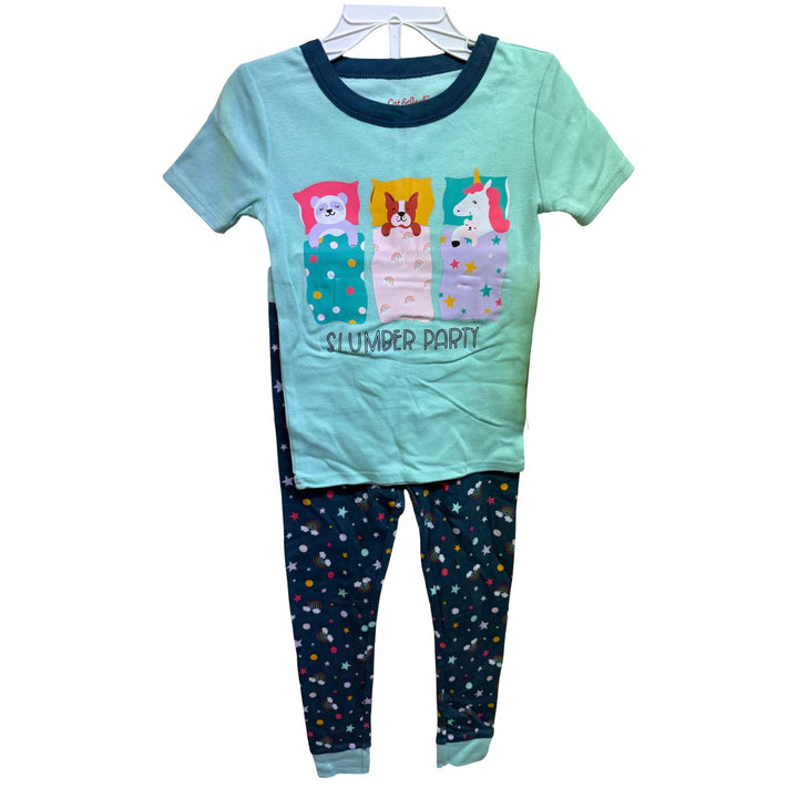 Cat And Jack Slumber Party Pajama Set Sleepwear Pajamas Short Sleeve - Just Closeouts Canada Inc.191906898355