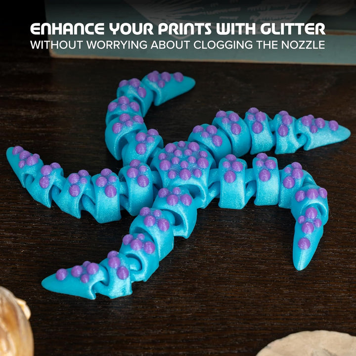 Celestial PLA Filament, Celestial Blue 1.75mm 3D Printing Filament, Shiny Glittering 3D Printer PLA Filament, Fit Most FDM 3D Printers, 1kg Spool (2.2lbs) - Just Closeouts Canada Inc.CA02014