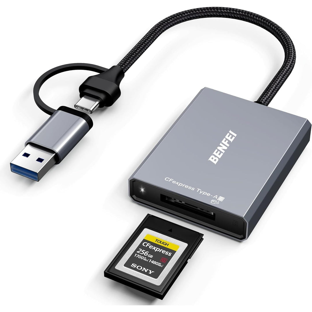 CFexpress Type A USB-A/USB-C Card Reader, 10 Gbps - Just Closeouts Canada Inc.