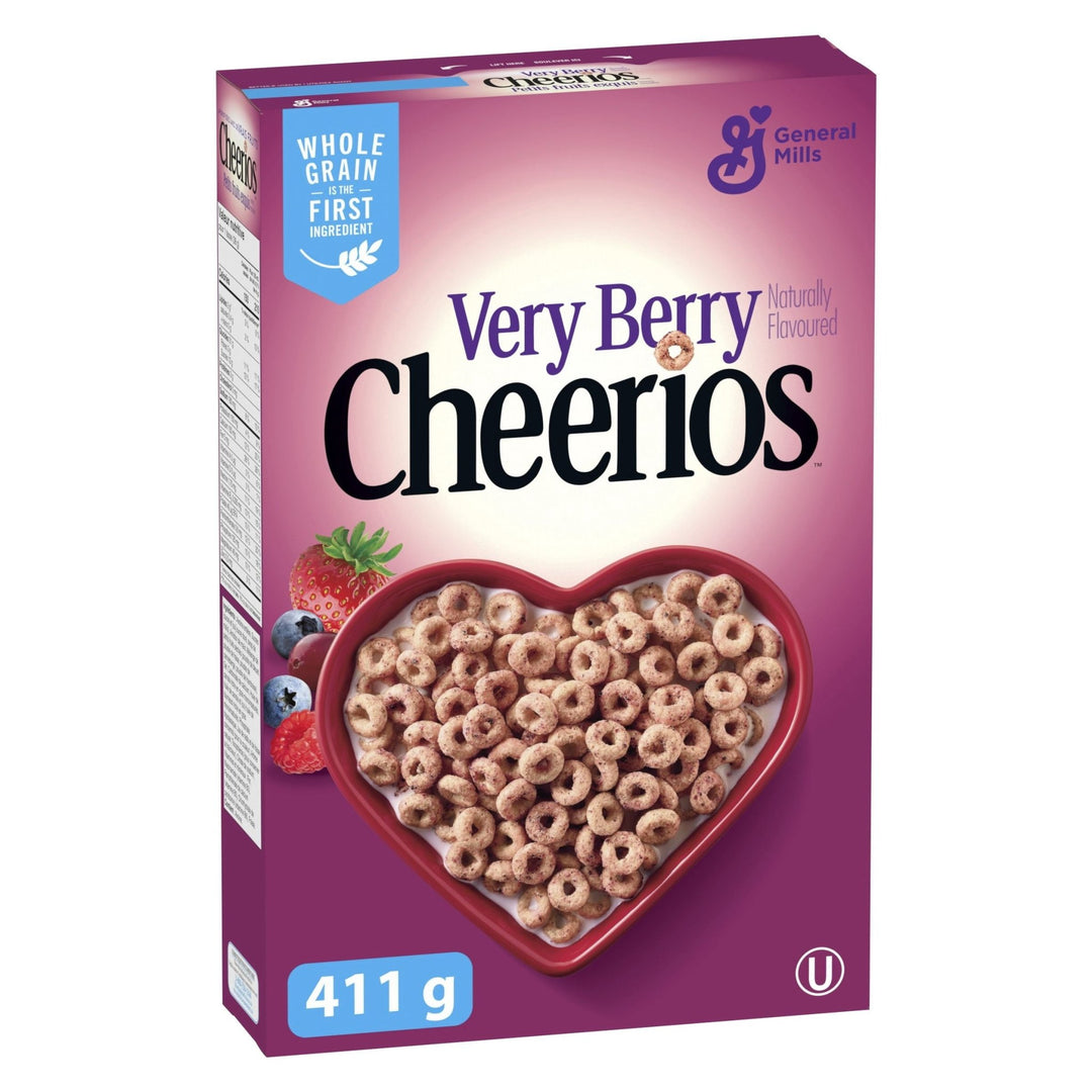 Cheerios Very Berry Breakfast Cereal, 411 g - Just Closeouts Canada Inc.065633220041
