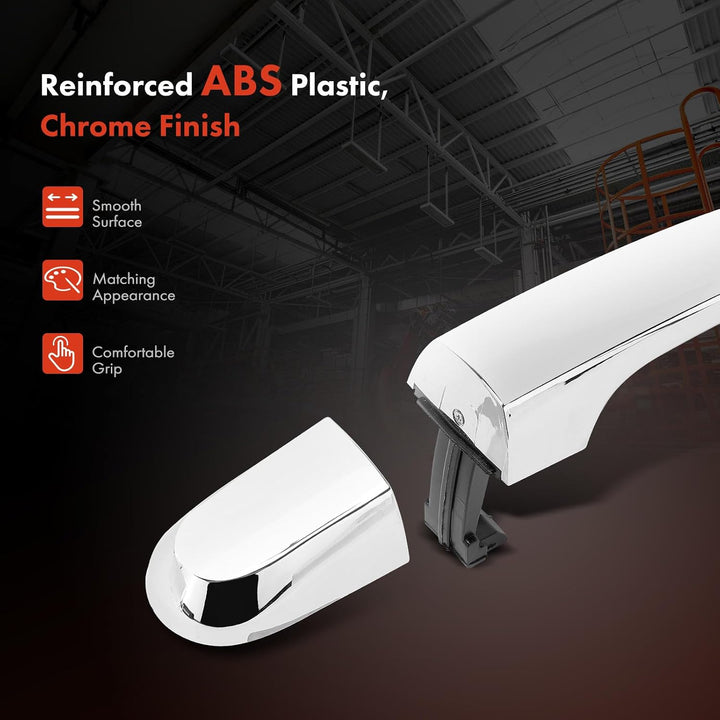 Chrome Rear Right Exterior Door Handle for Sorento 2011–2015 - Just Closeouts Canada Inc.