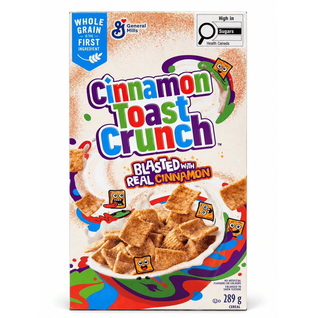 Cinnamon Toast Crunch Breakfast Cereal, Small Size, 289 g - Just Closeouts Canada Inc.065633237315