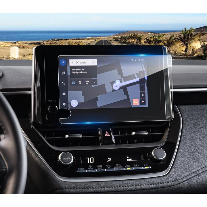 Clear 8-Inch Screen Protector for Toyota Corolla / Corolla Hybrid - Just Closeouts Canada Inc.