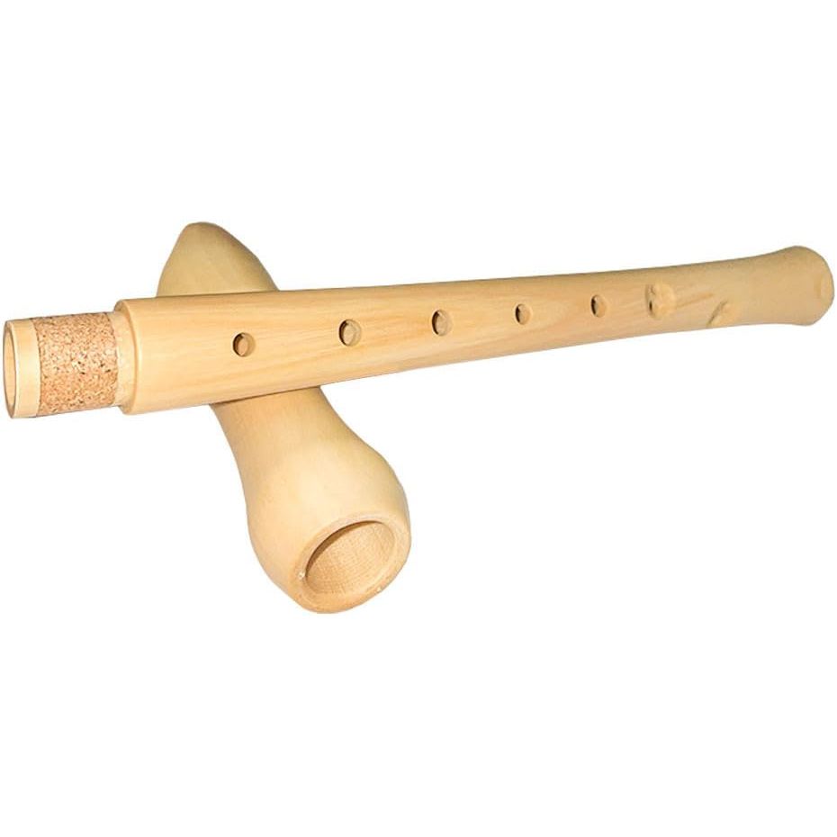 CLIFTON 8 - Hole Soprano Descant Wooden Recorder Flute with Cleaning Brush & Textile Carry Bag For School Student Home Beginning learners (Baroque Fingering) - Just Closeouts Canada Inc.