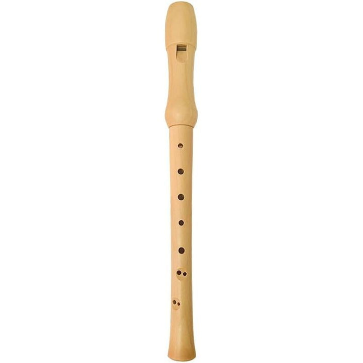 CLIFTON 8 - Hole Soprano Descant Wooden Recorder Flute with Cleaning Brush & Textile Carry Bag For School Student Home Beginning learners (Baroque Fingering) - Just Closeouts Canada Inc.