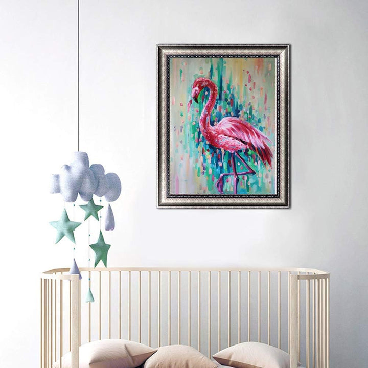 Colourful Flamingo 5D Diamond Painting Kit, 30 x 40 cm - Just Closeouts Canada Inc.X002IB7QEX