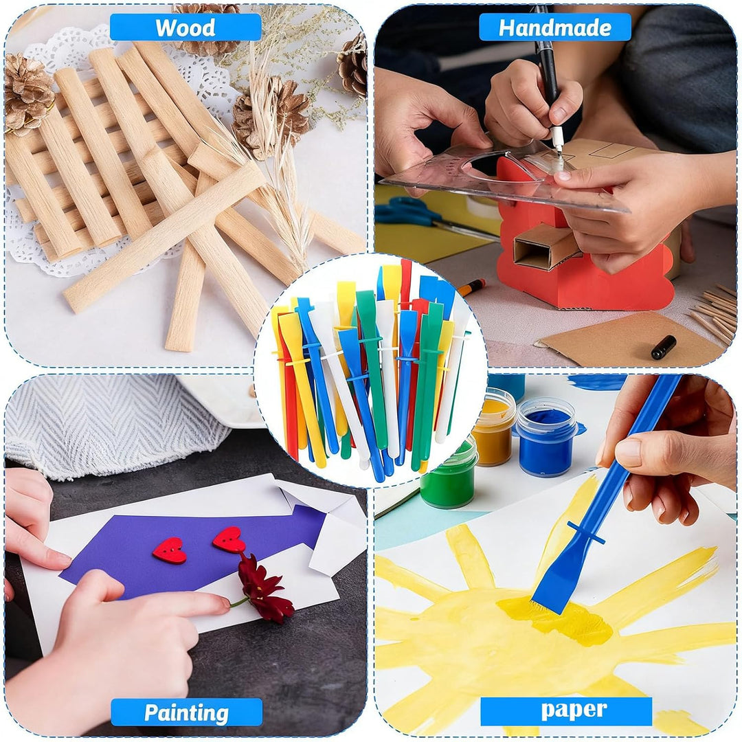 Colourful Plastic Glue Spreaders, 30 Pieces - Just Closeouts Canada Inc.X004TBOS6T