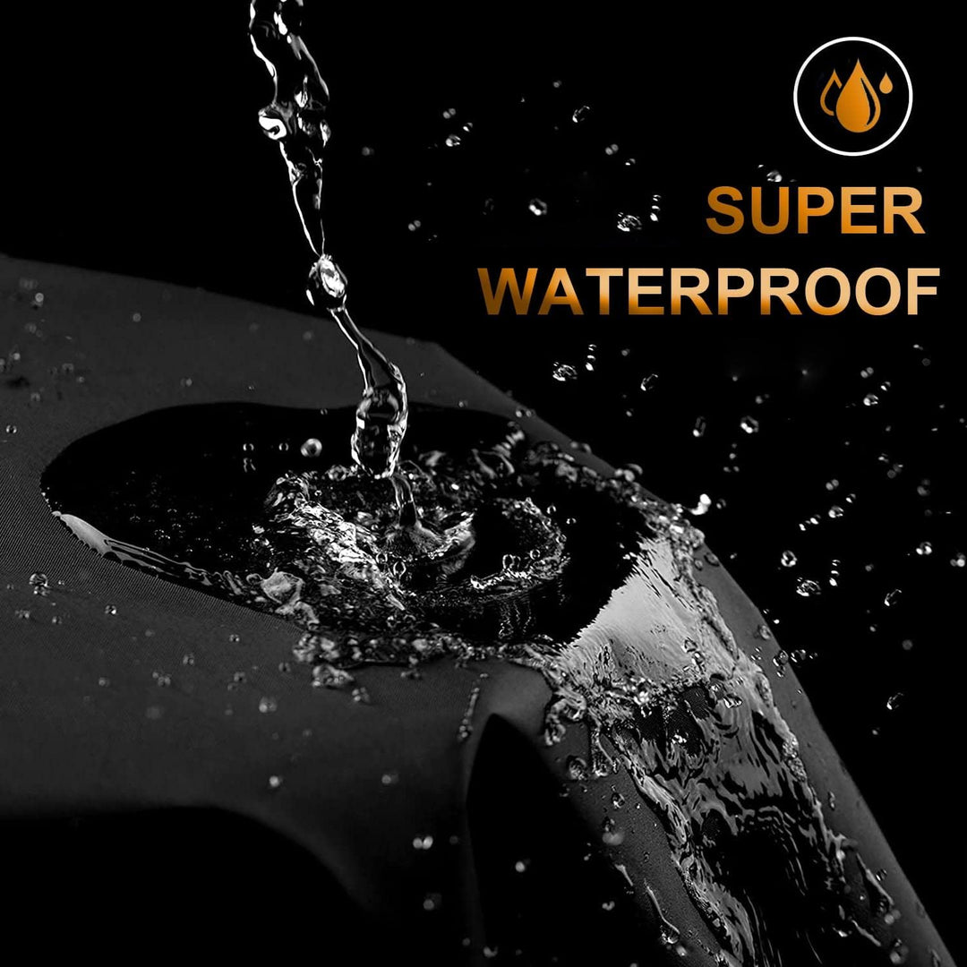 Comnova Motorcycle Cover 104 Inch, 600D Universal Motorcycles Cover Waterproof with Lock - Holes All Season, Large Motorbike Vehicle Scooter Cover for Harley Davidson, Honda, Suzuki, Kawasaki, Yamaha - Just Closeouts Canada Inc.