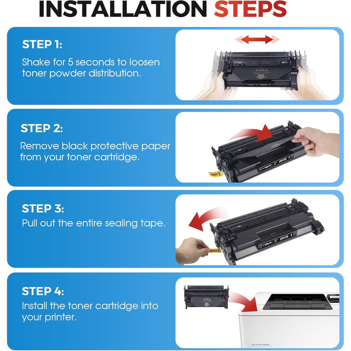 Compatible DR730 (Not Toner) Replacement for Brother Drum DR730 DR - 730 Compatible with MFC - L2750DW HL - L2370DW MFC - L2710DW HL - L2350DW DCP - L2550DW Printer (2 Pack, Black) - Just Closeouts Canada Inc.X004B5S9SV