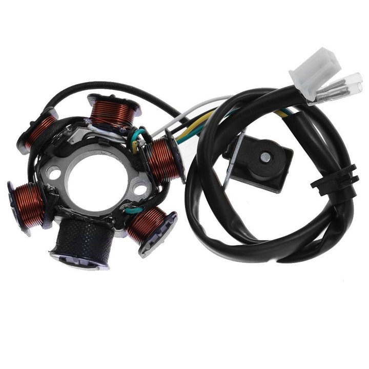 Complete Electric Wiring Harness Wire Magneto Stator for GY6 4 - Stroke Engine 125cc 150cc Pit Bike Scooter ATV Quad - Just Closeouts Canada Inc.
