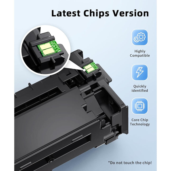 CRG - 131 Compatible Toner Cartridge Replacement for Canon 131 CRG131 CRG - 131 Work with Canon Color ImageClass MF8280Cw MF624Cw MF628Cw MF8050Cn MF8080Cw LBP7110Cw (CRG - 131 BK/C/M/Y,4 Combo Pack) - Just Closeouts Canada Inc.