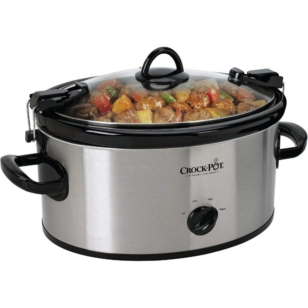 Crock Pot Slow Cooker Oval 6 Qt, SCV600 - B4 - Just Closeouts Canada Inc.