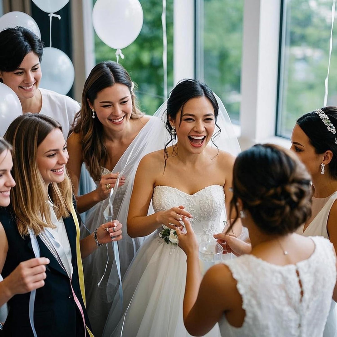 Crystal Bridal Wedding Hairpin Rhinestone Bridal Hair Accessories Side headdress suitable for brides Bridesmaids Party Party Wedding 2 packs (Silver) - Just Closeouts Canada Inc.