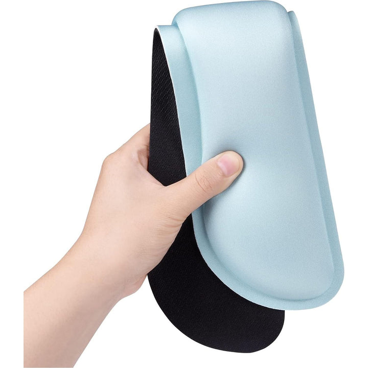 Dapesuom Enlarge Keyboard Wrist Rest Pad,Memory Foam Set Wrist Cushion Support for Easy Typing & Pain Relief,Mouse Wrist Pad,Anti - Slip Wrist Support for Gaming,Computer, Laptop, Office,Sky Blue - Just Closeouts Canada Inc.