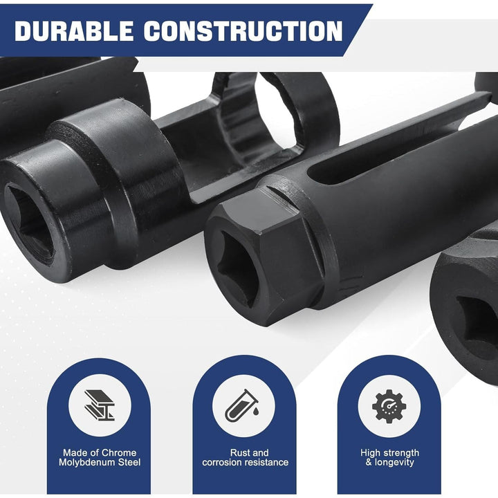 DASBET 7pcs O2 Oxygen Sensor & Oil Pressure Sending Unit Master Sensor Socket Set - Just Closeouts Canada Inc.
