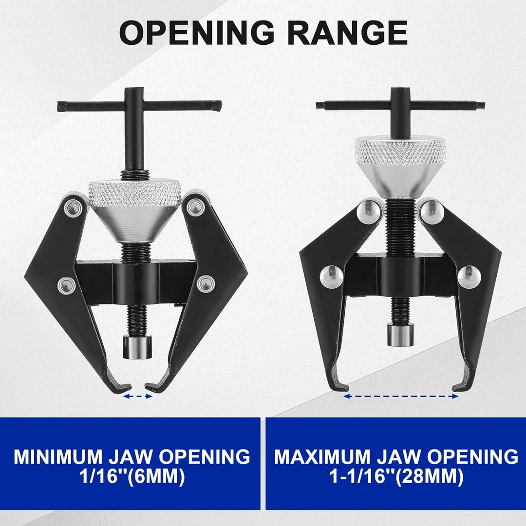 DASBET Battery Terminal and Wiper Arm Puller, Windshield Wiper Arm Removal Tool Heavy - Duty Arm Battery Terminal Bearing Remover Puller Kit - Just Closeouts Canada Inc.